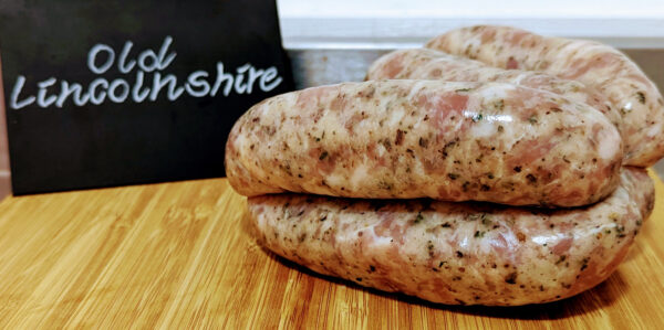 Old Lincolnshire sausage